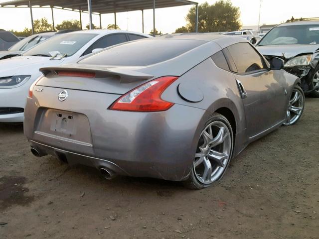 JN1AZ44E39M405253 - 2009 NISSAN 370Z SILVER photo 4