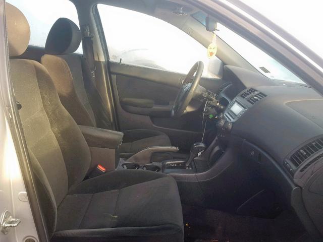 1HGCM56117A030614 - 2007 HONDA ACCORD VAL GRAY photo 5