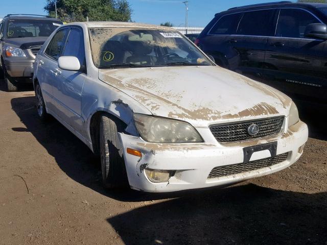 JTHBD192730074655 - 2003 LEXUS IS 300 WHITE photo 1