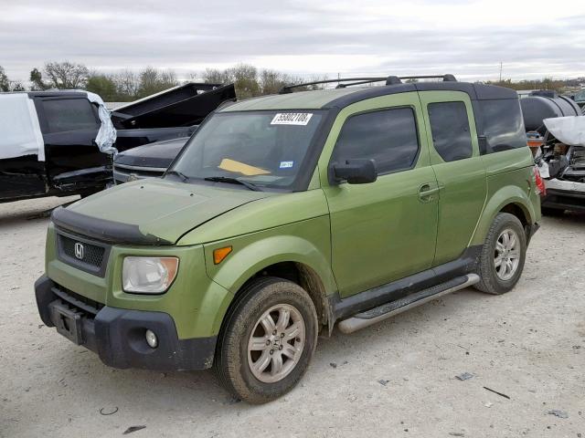 5J6YH28776L005030 - 2006 HONDA ELEMENT EX GREEN photo 2