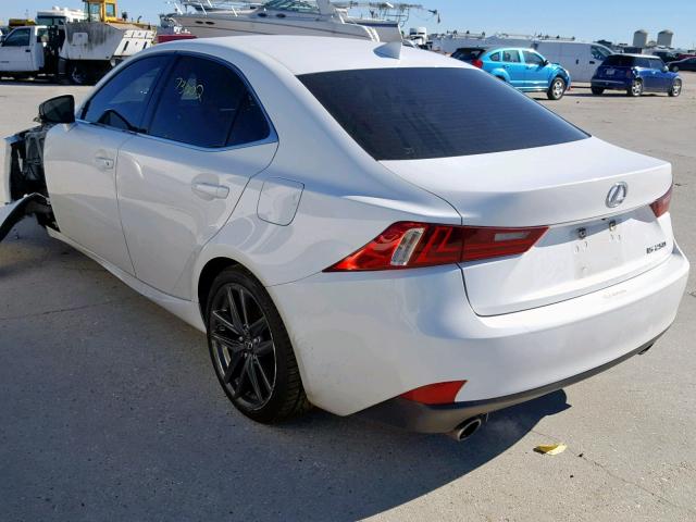 JTHBF1D2XE5021603 - 2014 LEXUS IS 250 WHITE photo 3