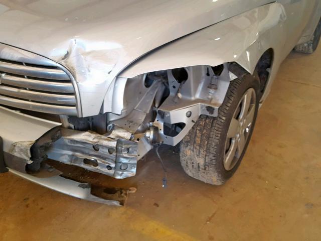 3GNBAADB9AS647649 - 2010 CHEVROLET HHR LS Plata foto 9