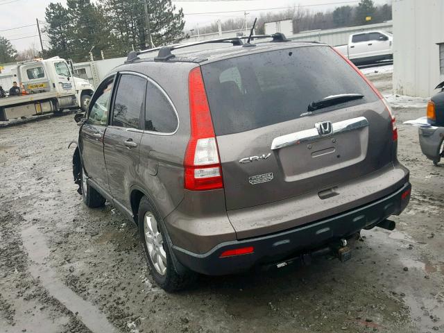 5J6RE48719L038618 - 2009 HONDA CR-V EXL CREAM photo 3