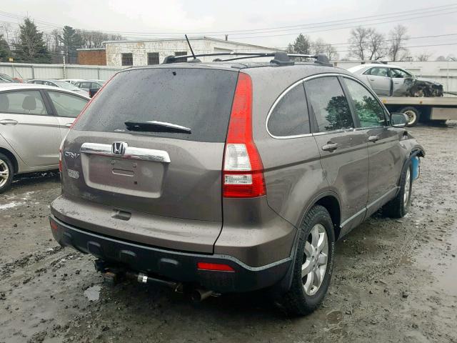 5J6RE48719L038618 - 2009 HONDA CR-V EXL CREAM photo 4