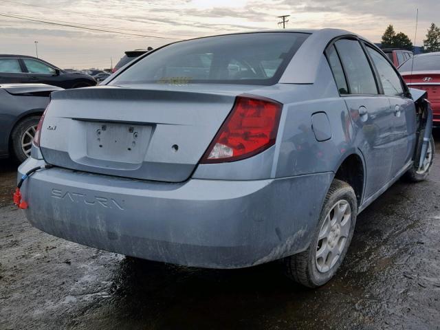 1G8AJ52F33Z100118 - 2003 SATURN ION LEVEL SILVER photo 4