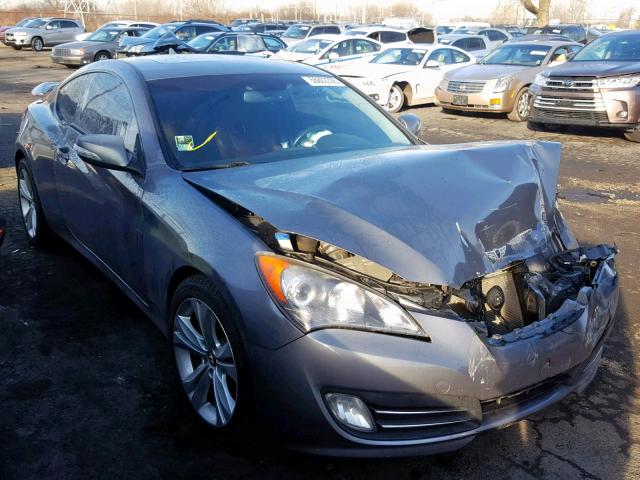 KMHHU6KH4AU007407 - 2010 HYUNDAI GENESIS CO GRAY photo 1