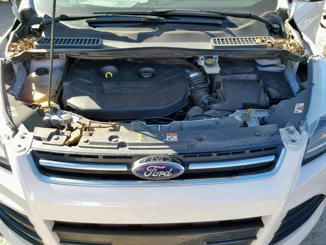 1FMCU0J95FUA61663 - 2015 FORD ESCAPE TIT WHITE photo 7