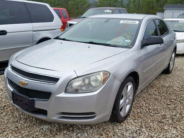 1G1ZB5E12BF382427 - 2011 CHEVROLET MALIBU LS ვერცხლისფერი ფოტო 2