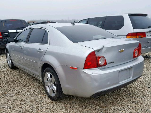 1G1ZB5E12BF382427 - 2011 CHEVROLET MALIBU LS ვერცხლისფერი ფოტო 3