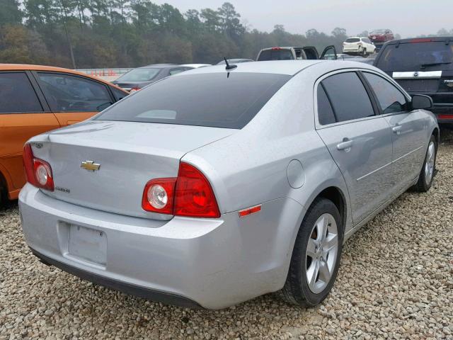 1G1ZB5E12BF382427 - 2011 CHEVROLET MALIBU LS ვერცხლისფერი ფოტო 4
