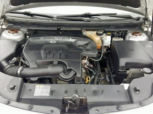 1G1ZB5E12BF382427 - 2011 CHEVROLET MALIBU LS ვერცხლისფერი ფოტო 7