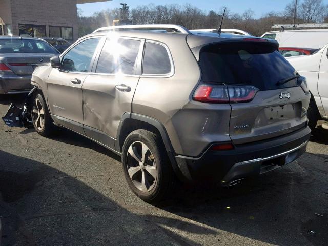 1C4PJMDX2KD107461 - 2019 JEEP CHEROKEE L GRAY photo 3