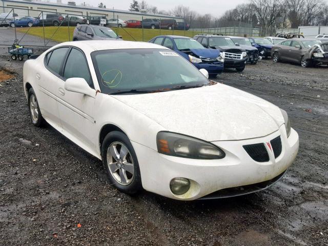2G2WP552X61238310 - 2006 PONTIAC GRAND PRIX თეთრი ფოტო 1