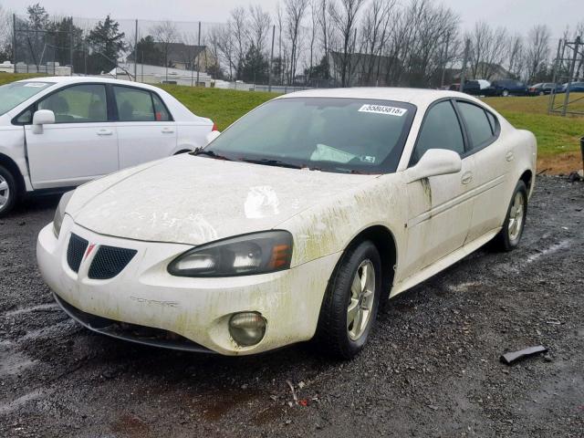 2G2WP552X61238310 - 2006 PONTIAC GRAND PRIX თეთრი ფოტო 2