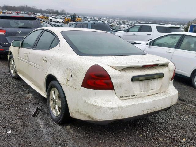 2G2WP552X61238310 - 2006 PONTIAC GRAND PRIX თეთრი ფოტო 3