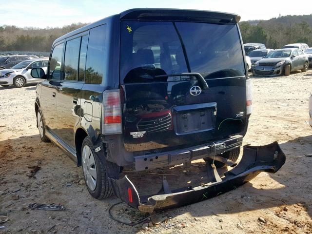 JTLKT324864095463 - 2006 TOYOTA SCION XB 黑色 照片 3