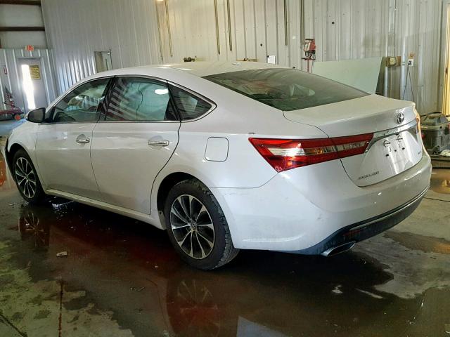 4T1BK1EB2GU220564 - 2016 TOYOTA AVALON XLE 白色 照片 3