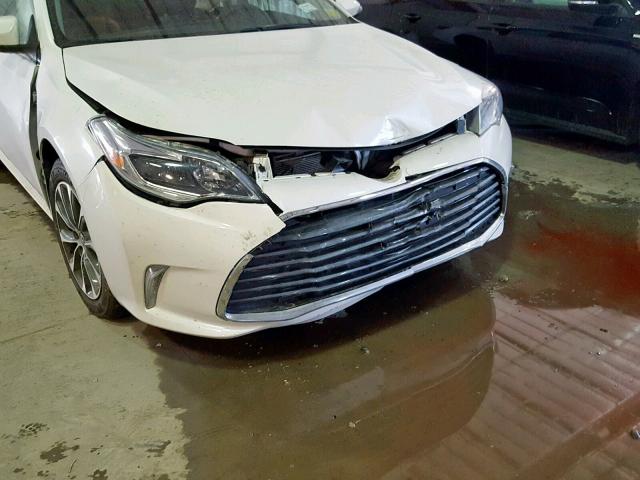 4T1BK1EB2GU220564 - 2016 TOYOTA AVALON XLE 白色 照片 9