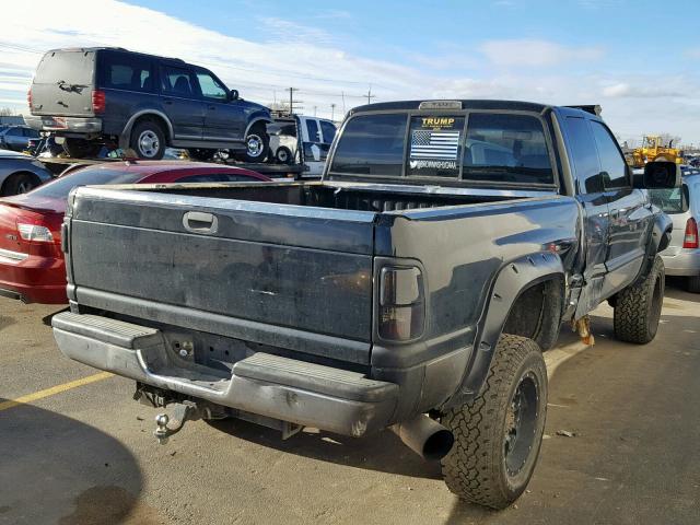 1B7KF2363YJ171883 - 2000 DODGE RAM 2500 BLACK photo 4