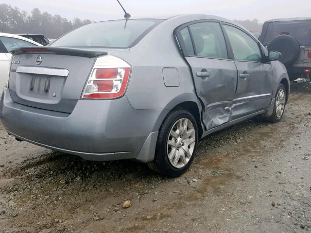 3N1AB6AP6CL680686 - 2012 NISSAN SENTRA 2.0 GRAY photo 4