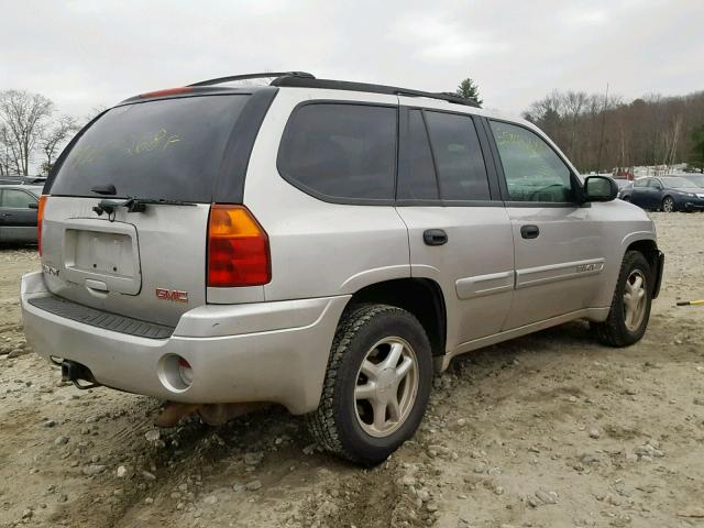 1GKDT13S352350329 - 2005 GMC ENVOY SILVER photo 4