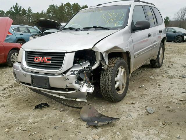 1GKDT13S352350329 - 2005 GMC ENVOY SILVER photo 9