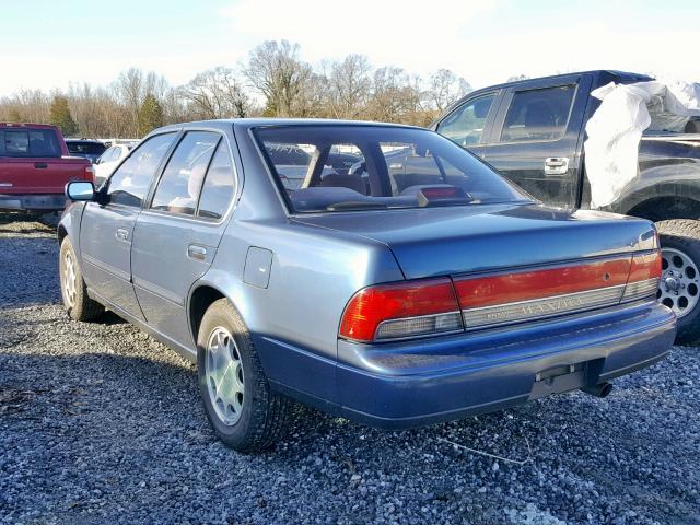 JN1HJ01FXRT200305 - 1994 NISSAN MAXIMA GXE BLUE photo 3