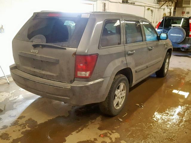 1J8GR48K87C687621 - 2007 JEEP GRAND CHER GRAY photo 4