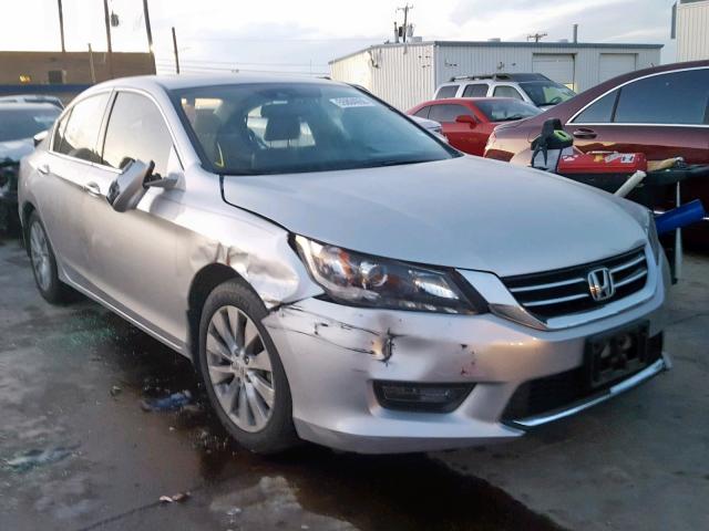 1HGCR3F89EA028741 - 2014 HONDA ACCORD EXL SILVER photo 1