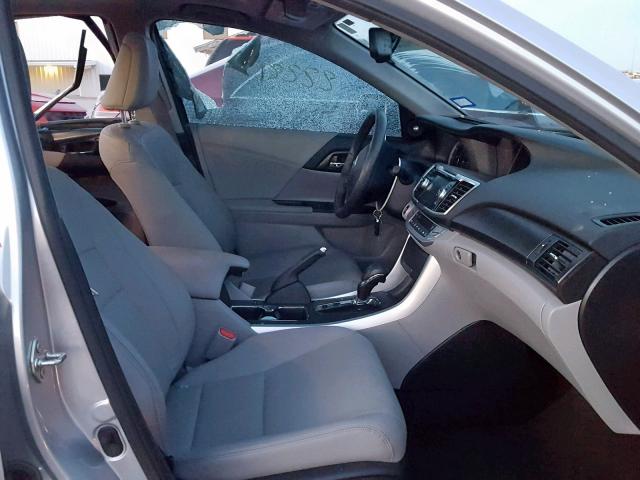 1HGCR3F89EA028741 - 2014 HONDA ACCORD EXL SILVER photo 5