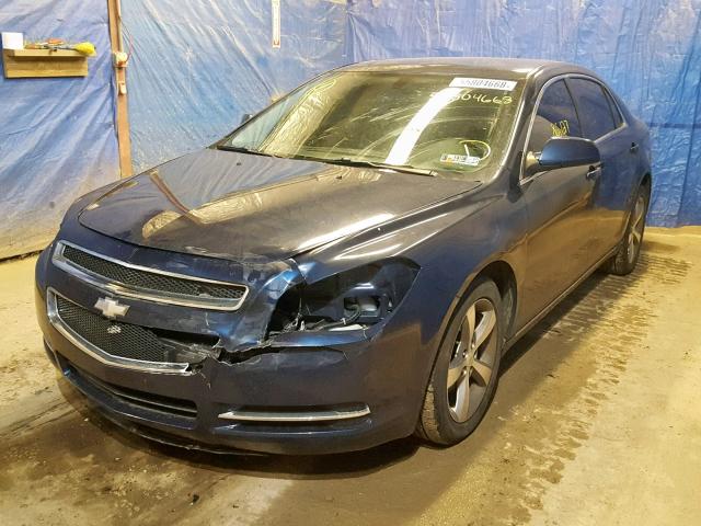 1G1ZC5E11BF135848 - 2011 CHEVROLET MALIBU 1LT BLUE photo 2