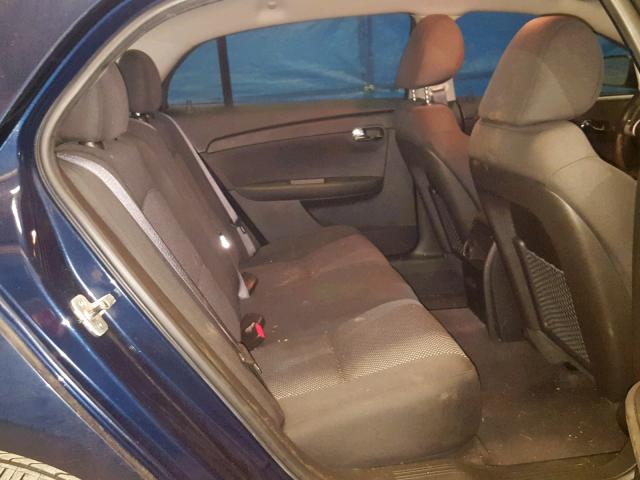 1G1ZC5E11BF135848 - 2011 CHEVROLET MALIBU 1LT BLUE photo 6