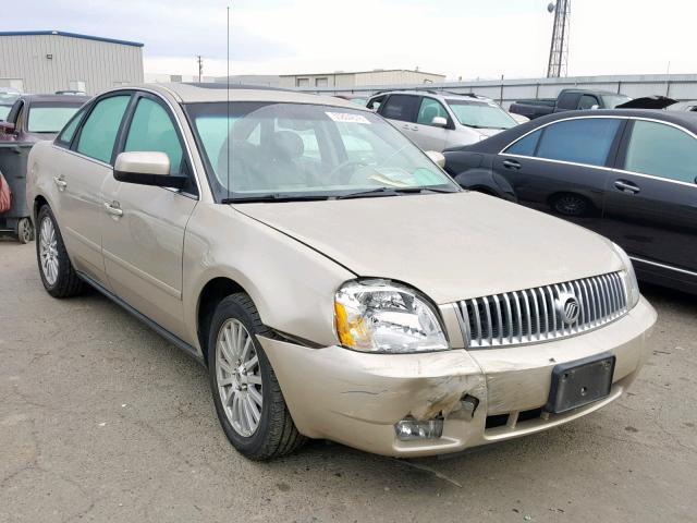 1MEHM43195G609975 - 2005 MERCURY MONTEGO PR TAN photo 1