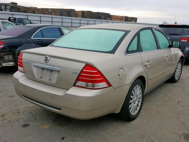 1MEHM43195G609975 - 2005 MERCURY MONTEGO PR TAN photo 4