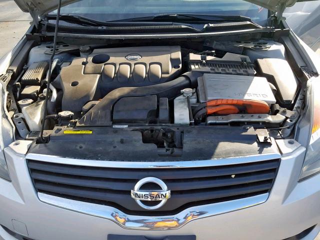 1N4CL21E97C217796 - 2007 NISSAN ALTIMA HYB GRAY photo 7