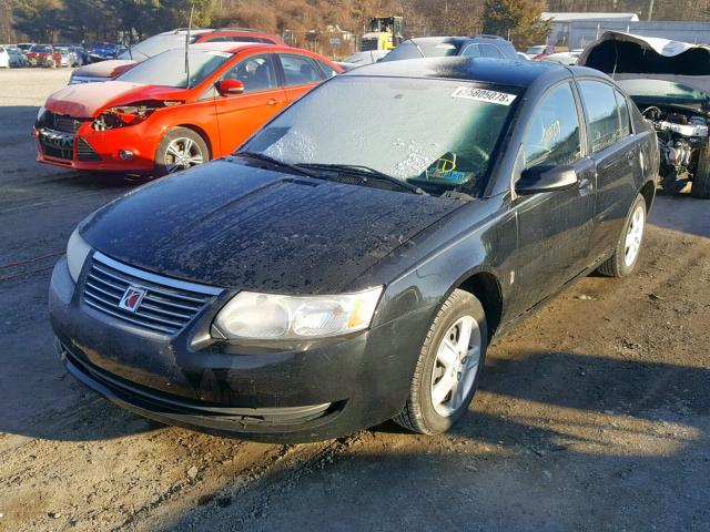 1G8AZ55F67Z147217 - 2007 SATURN ION LEVEL BLACK photo 2