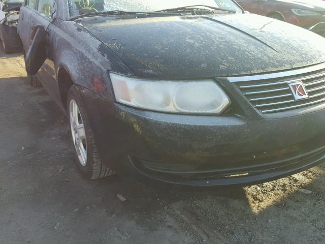 1G8AZ55F67Z147217 - 2007 SATURN ION LEVEL BLACK photo 9