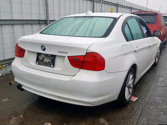 WBAPH5G51ANM35259 - 2010 BMW 328 I SULE WHITE photo 4