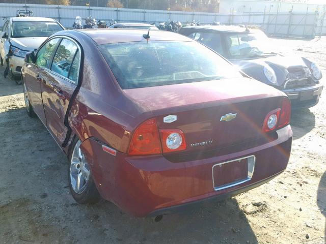 1G1ZC5E16BF344406 - 2011 CHEVROLET MALIBU 1LT RED photo 3
