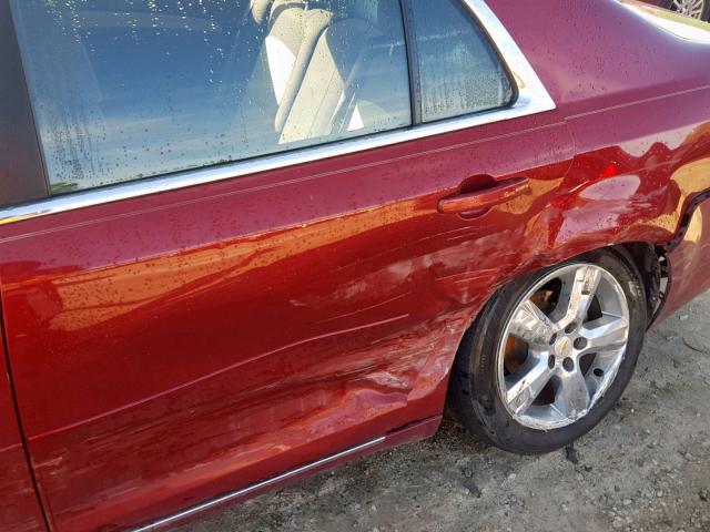 1G1ZC5E16BF344406 - 2011 CHEVROLET MALIBU 1LT RED photo 9