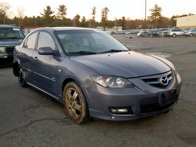 JM1BK324181150788 - 2008 MAZDA 3 S GRAY photo 1