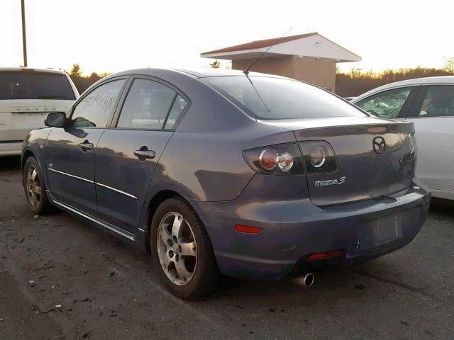 JM1BK324181150788 - 2008 MAZDA 3 S GRAY photo 3