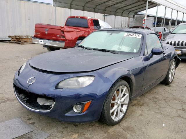 JM1NC2PF7C0224616 - 2012 MAZDA MX-5 MIATA BLUE photo 2