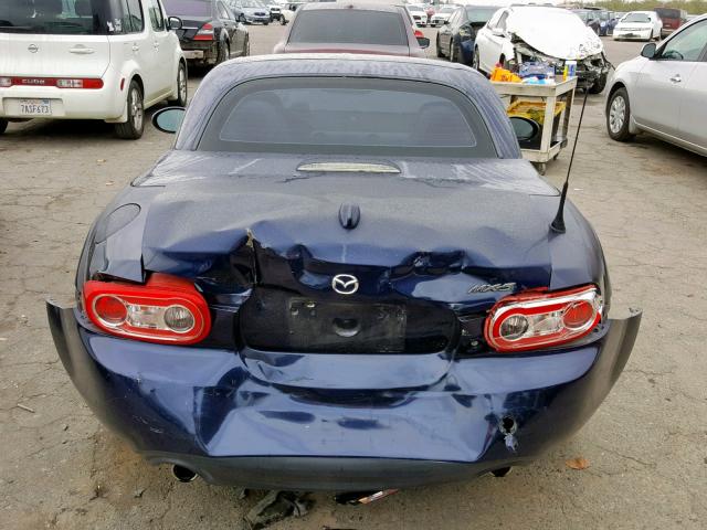 JM1NC2PF7C0224616 - 2012 MAZDA MX-5 MIATA BLUE photo 6