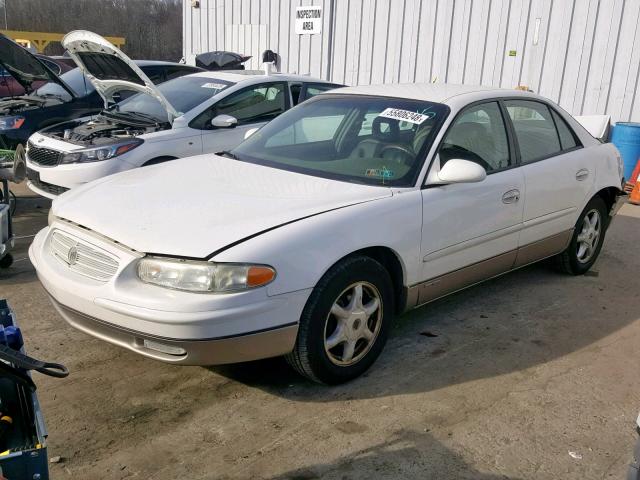 2G4WB52K631115187 - 2003 BUICK REGAL LS WHITE photo 2