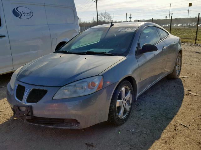 1G2ZH17N394170399 - 2009 PONTIAC G6 GT BLUE photo 2