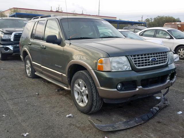 1FMDU74W74ZB12126 - 2004 FORD EXPLORER E GREEN photo 1