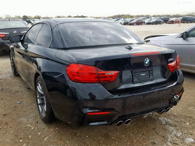 WBS3U9C54GP968612 - 2016 BMW M4 BLACK photo 3