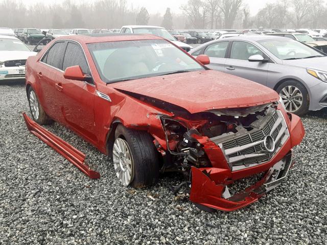 1G6DE5EG1A0118875 - 2010 CADILLAC CTS LUXURY RED photo 1