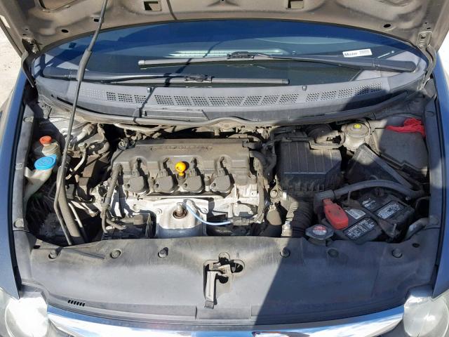 19XFA4F52BE000478 - 2011 HONDA CIVIC GX GRAY photo 7